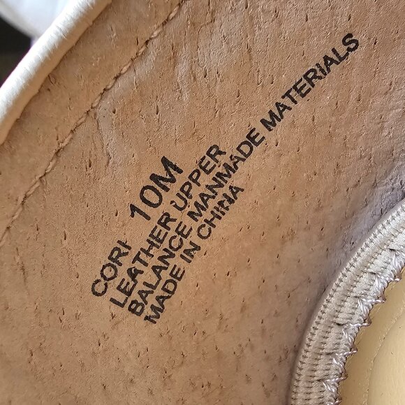 Me Too 10 Pointed Toe Loafer Flats Beige Tan Genuine Leather - Picture 7 of 7